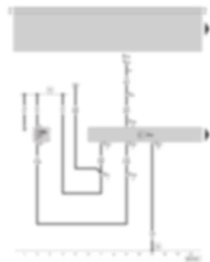 Wiring Diagram  SKODA SUPERB 2007 - Parking aid control unit - fuse holder