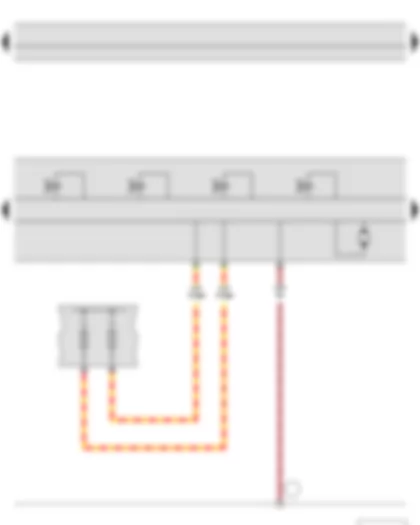 Wiring Diagram  SKODA YETI 2010 - ABS control unit - Fuse holder B