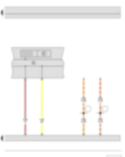 Wiring Diagram  SKODA YETI 2014 - Data bus diagnostic interface - Dash panel insert