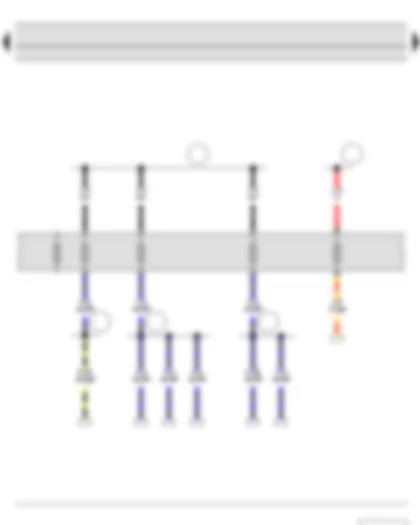 Wiring Diagram  SKODA YETI 2011 - Fuse holder C