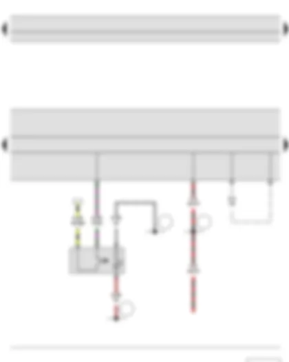 Wiring Diagram  SKODA YETI 2011 - Traction control system switch - ABS control unit