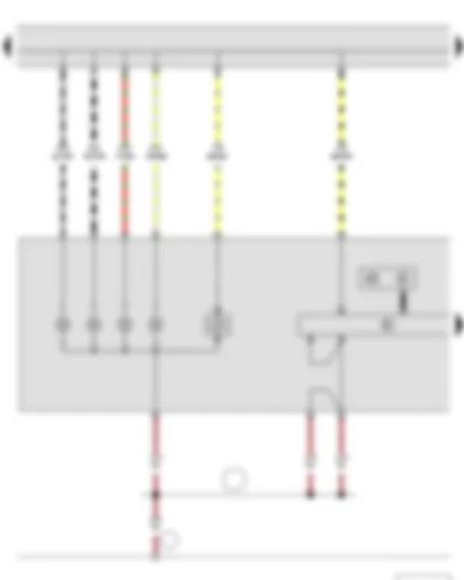 Wiring Diagram  SKODA YETI 2014 - Front left headlight