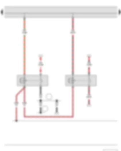Wiring Diagram  SKODA YETI 2011 - X-contact relief relay - Terminal 15 voltage supply relay