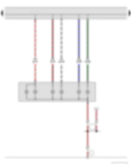 Wiring Diagram  SKODA YETI 2011 - Right tail light