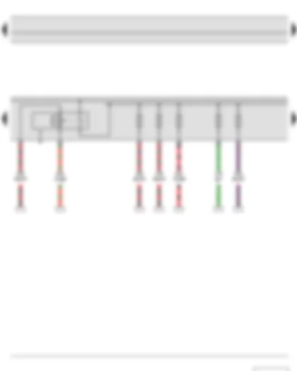 Wiring Diagram  SKODA YETI 2011 - Diesel direct injection system relay - Fuse holder B