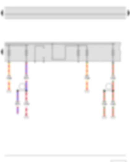 Wiring Diagram  SKODA YETI 2011 - Fuse holder B