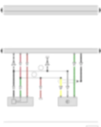 Wiring Diagram  SKODA YETI 2011 - Pressure differential sender - Gearbox neutral position sender - Engine control unit