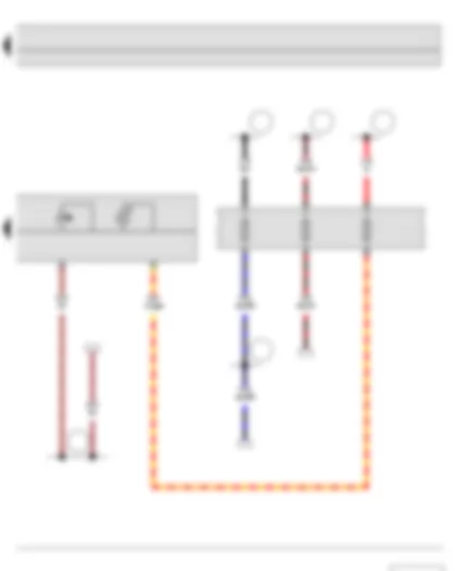 Wiring Diagram  SKODA YETI 2011 - Air conditioning system control unit - Fuse holder C