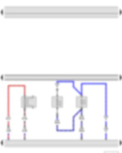 Wiring Diagram  SKODA YETI 2011 - Control unit with display for radio and navigation - Digital sound package control unit - Rear left treble loudspeaker - Rear left bass loudspeaker - Rear left mid-range loudspeaker