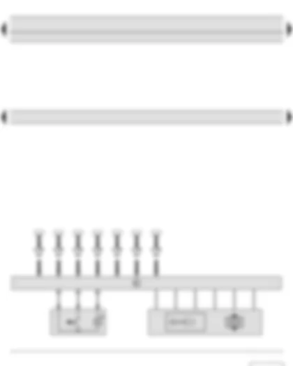 Wiring Diagram  SKODA YETI 2012 - Tiptronic switch in steering wheel to shift up - Multifunction buttons on right in steering wheel - Multifunction steering wheel control unit - Steering column electronics control unit