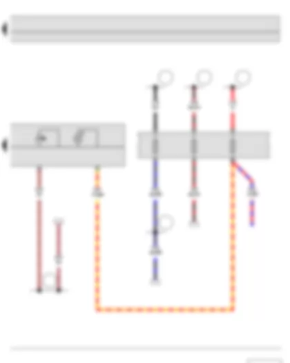 Wiring Diagram  SKODA YETI 2013 - Air conditioning system control unit - Fuse holder C
