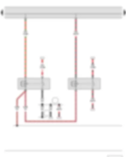 Wiring Diagram  SKODA YETI 2013 - X-contact relief relay - Terminal 15 voltage supply relay