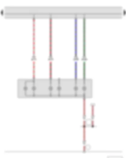 Wiring Diagram  SKODA YETI 2013 - Right tail light