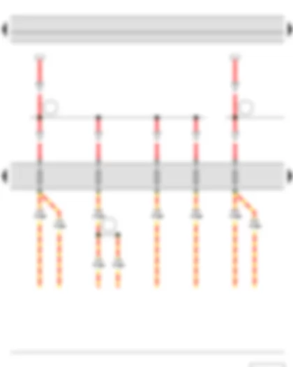 Wiring Diagram  SKODA YETI 2013 - Fuse holder C