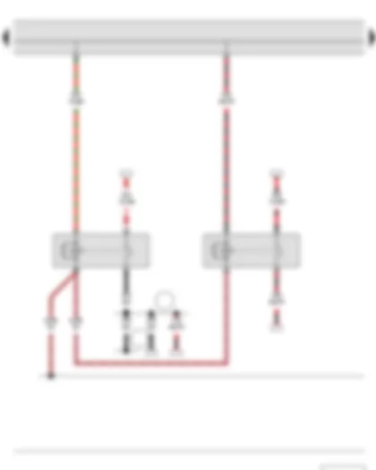 Wiring Diagram  SKODA YETI 2015 - X-contact relief relay - Terminal 15 voltage supply relay