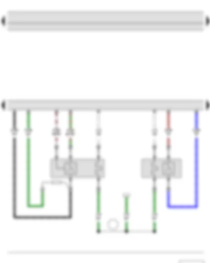 Wiring Diagram  SKODA YETI 2013 - Lambda probe - Lambda probe after catalytic converter - Engine control unit