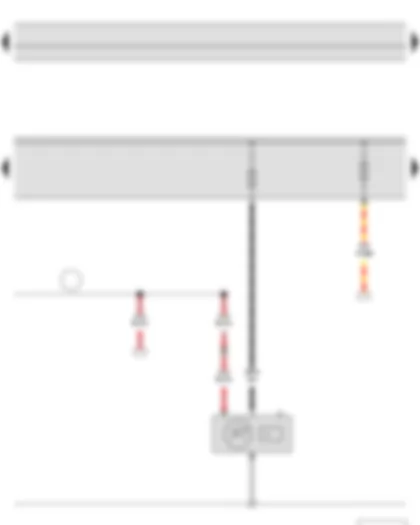 Wiring Diagram  SKODA YETI 2013 - Alternator with voltage regulator - Fuse holder A - Fuse holder B