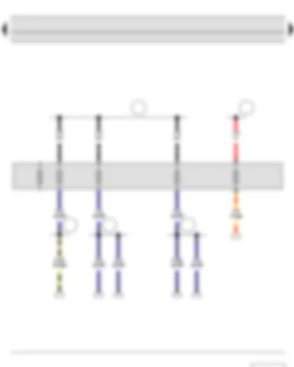 Wiring Diagram  SKODA YETI 2013 - Fuse holder C