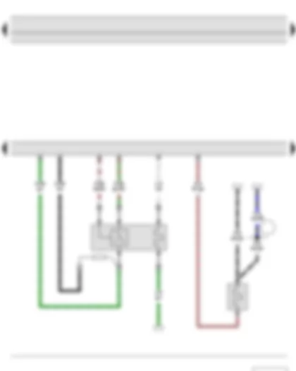 Wiring Diagram  SKODA YETI 2013 - Lambda probe - Engine control unit - Heater element for crankcase breather
