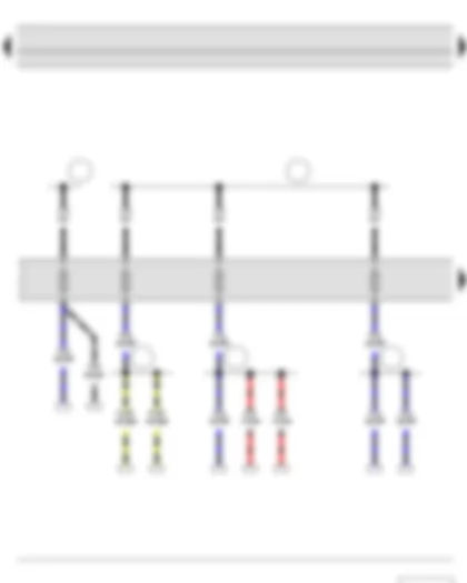 Wiring Diagram  SKODA YETI 2013 - Fuse holder C