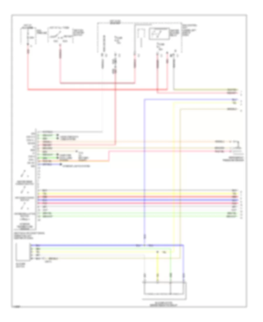 Electric Automatic A C Wiring Diagram 1 of 2 for Smart Fortwo Pure 2014