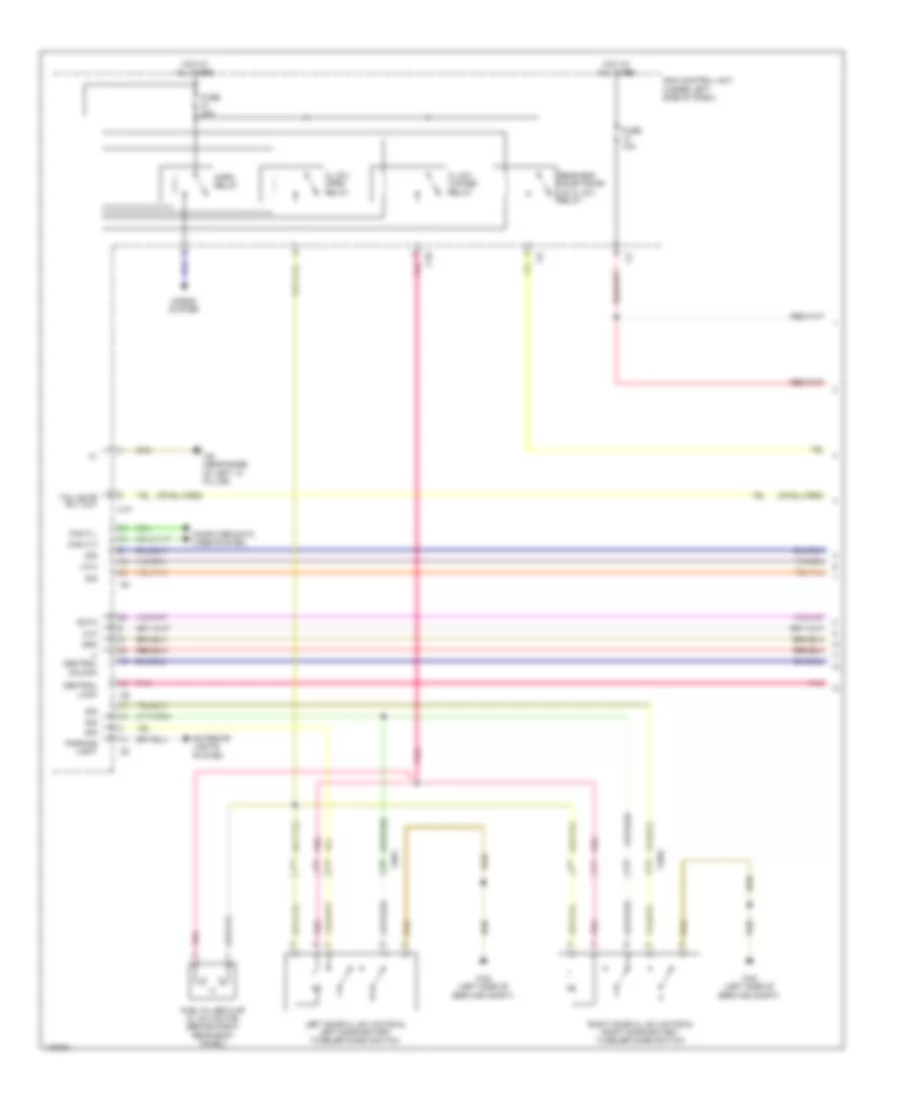 Anti theft Wiring Diagram 1 of 2 for Smart Fortwo Pure 2014