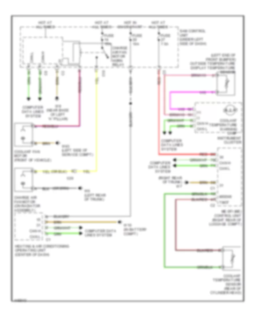 Cooling Fan Wiring Diagram for Smart Fortwo Pure 2014