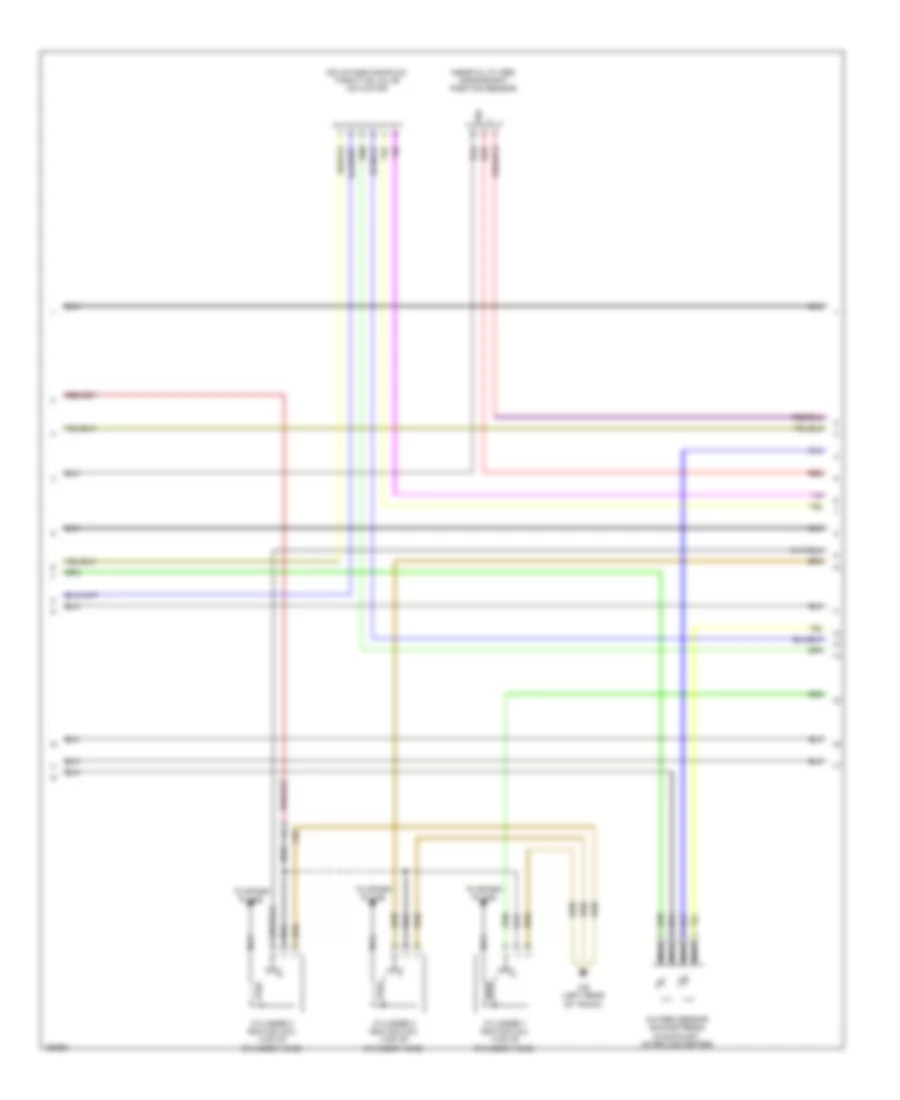 1.0L, Engine Performance Wiring Diagram (3 of 4) for Smart Fortwo Pure 2014