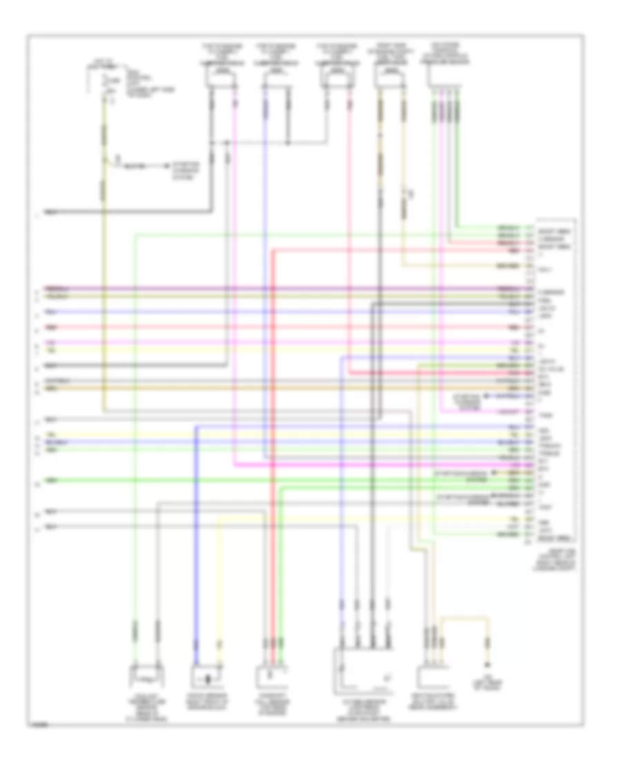1.0L, Engine Performance Wiring Diagram (4 of 4) for Smart Fortwo Pure 2014