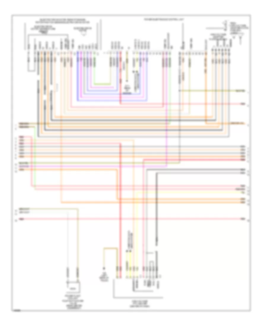 Electric, Engine Performance Wiring Diagram (3 of 5) for Smart Fortwo Pure 2014