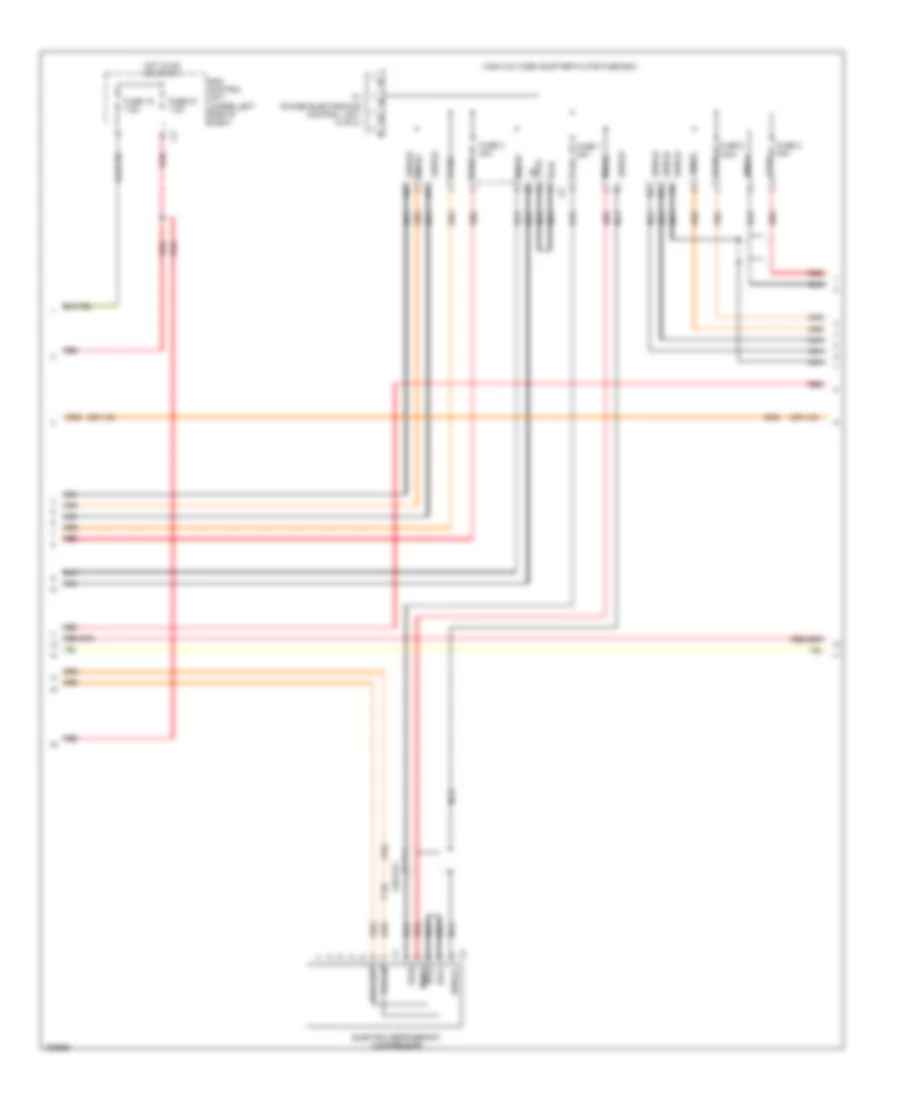 Electric, Engine Performance Wiring Diagram (4 of 5) for Smart Fortwo Pure 2014