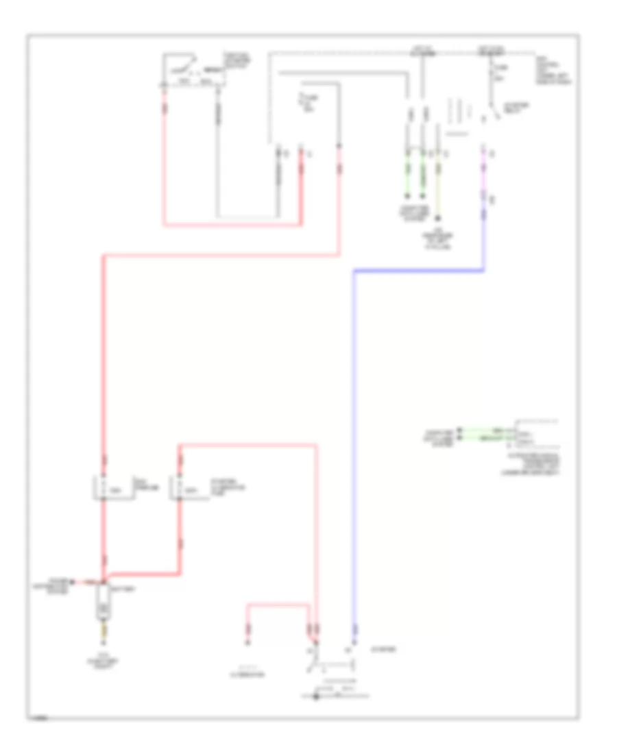 Starting Wiring Diagram for Smart Fortwo Pure 2014