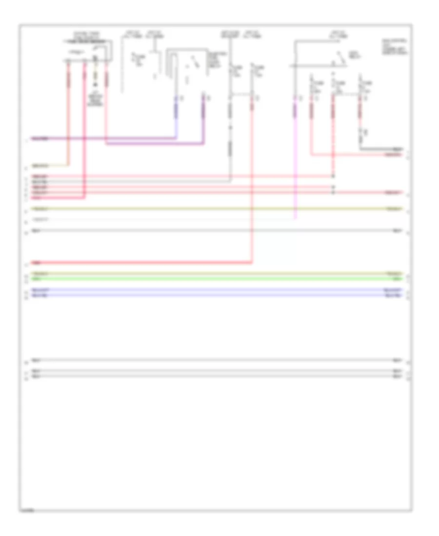 1.0L, Engine Performance Wiring Diagram (2 of 4) for Smart Fortwo Passion 2008