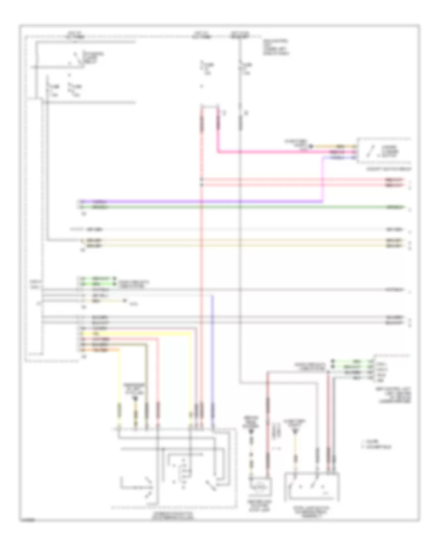 Exterior Lamps Wiring Diagram 1 of 2 for Smart Fortwo Passion 2008