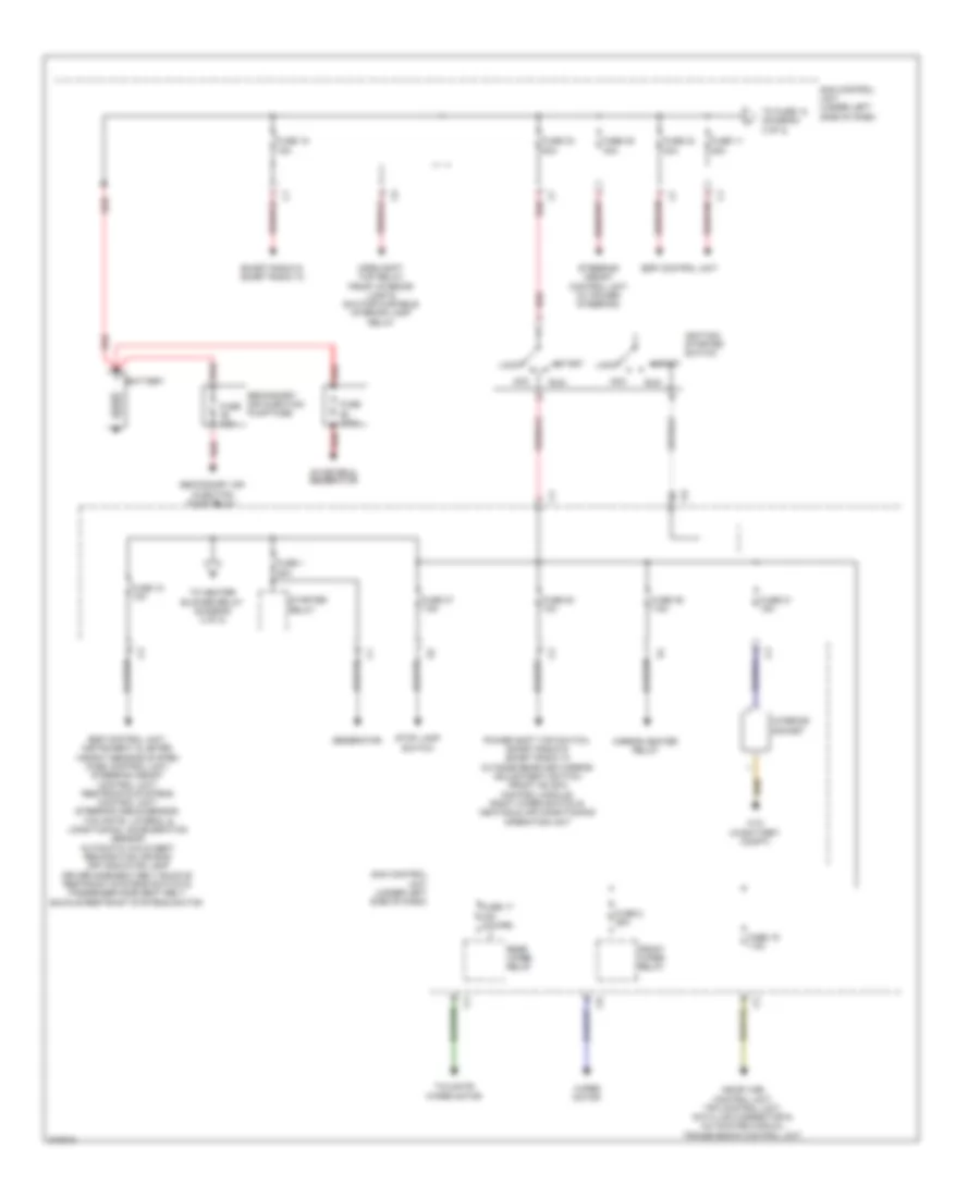 Power Distribution Wiring Diagram 1 of 2 for Smart Fortwo Passion 2008