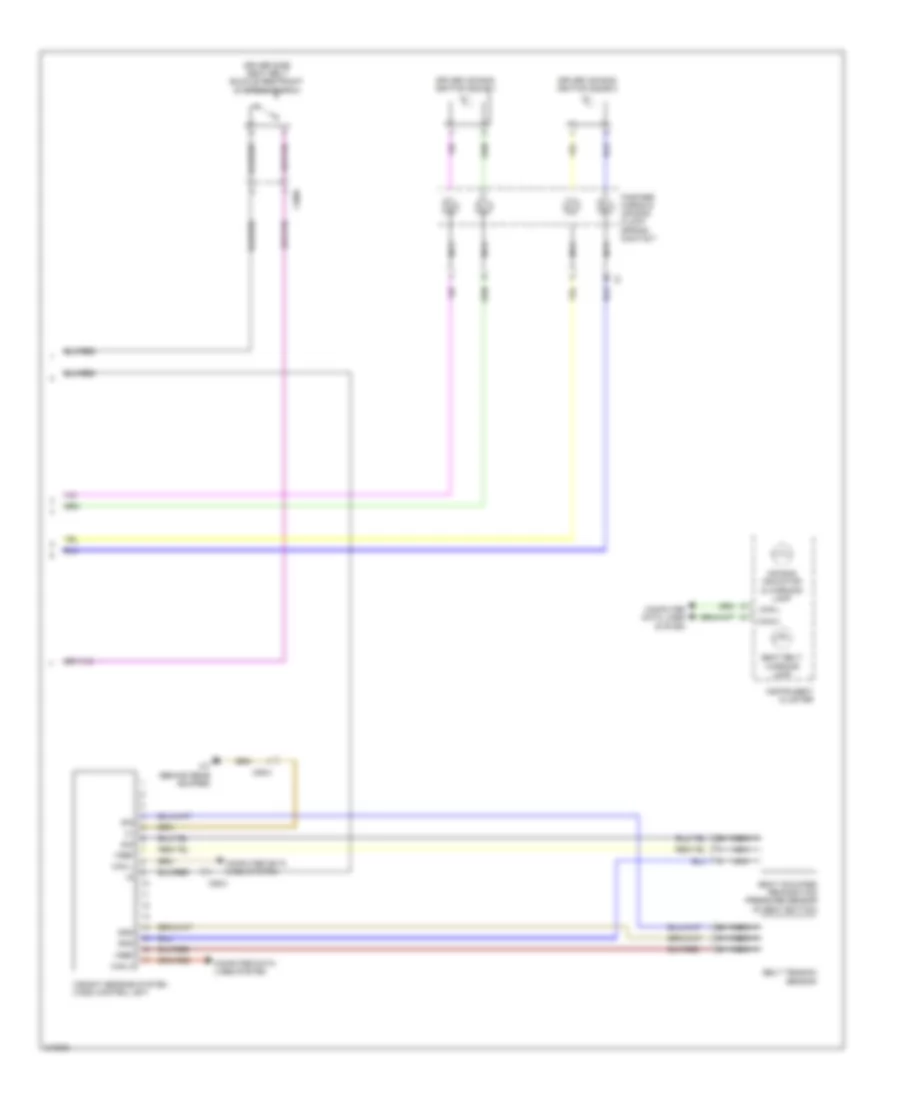 Supplemental Restraints Wiring Diagram (2 of 2) for Smart Fortwo Passion 2008