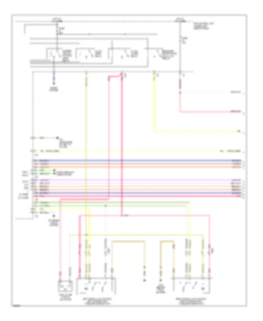 Anti theft Wiring Diagram 1 of 2 for Smart Fortwo Electric Drive 2011