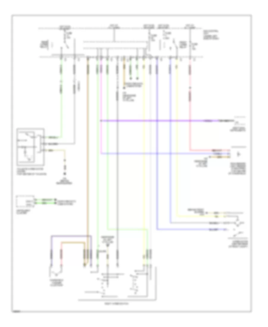 WiperWasher Wiring Diagram for Smart Fortwo Electric Drive 2011