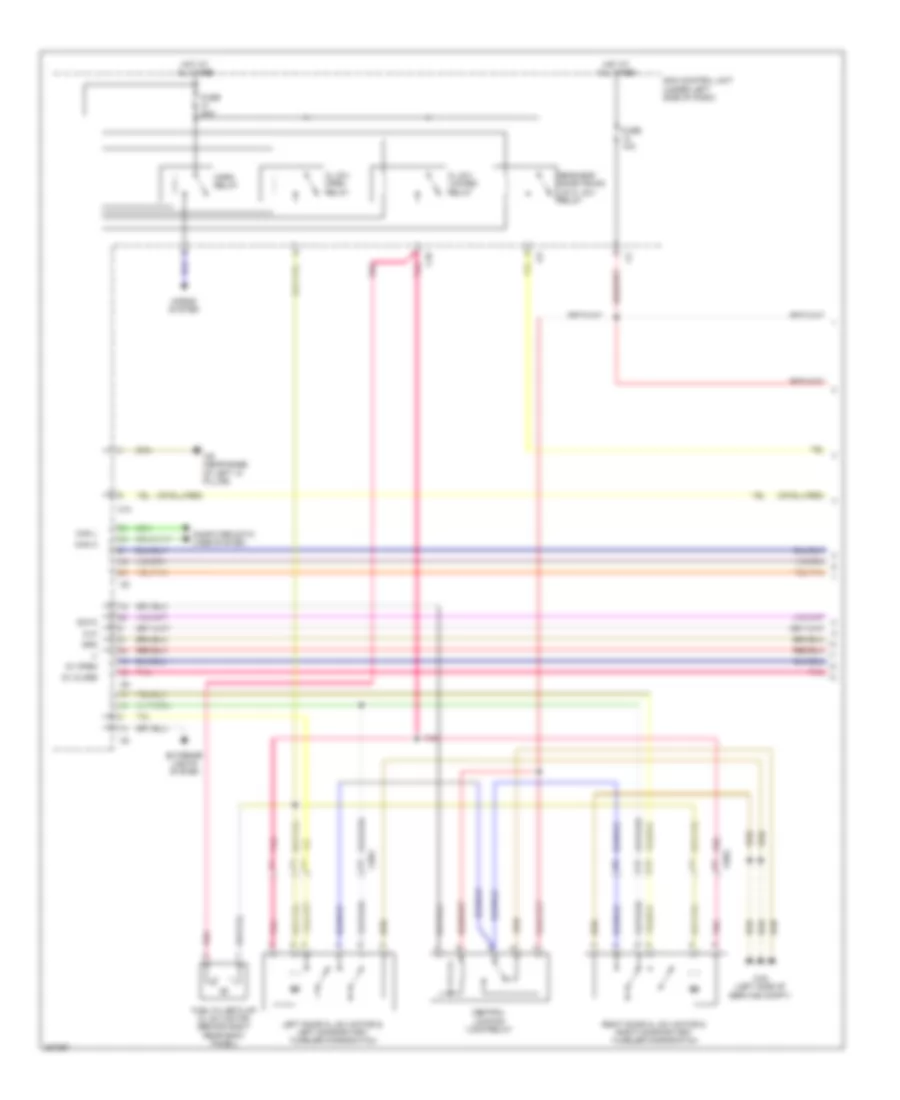 Anti theft Wiring Diagram 1 of 2 for Smart Fortwo Electric Drive 2012