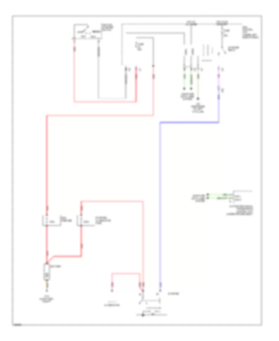 Starting Wiring Diagram for Smart Fortwo Electric Drive 2012