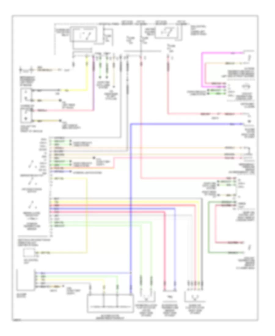 Automatic AC Wiring Diagram for Smart Fortwo Passion 2012