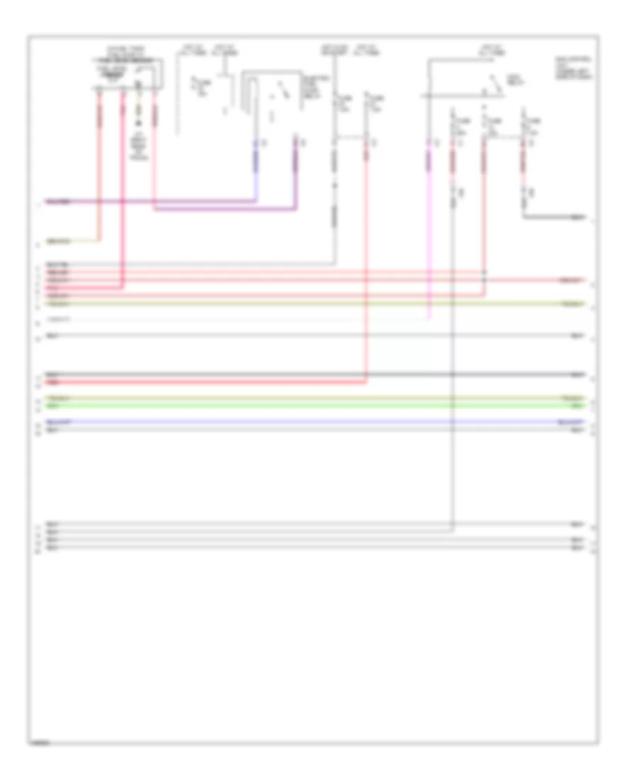 1.0L, Engine Performance Wiring Diagram (2 of 4) for Smart Fortwo Passion 2012