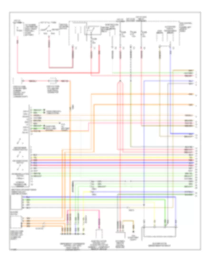 Electric, Automatic AC Wiring Diagram (1 of 2) for Smart Fortwo Electric Drive 2013