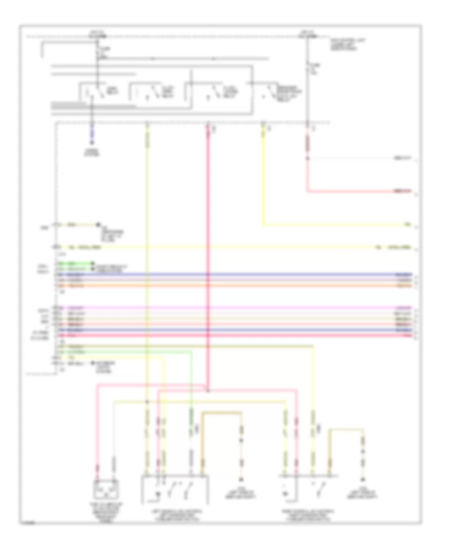 Anti theft Wiring Diagram 1 of 2 for Smart Fortwo Electric Drive 2013