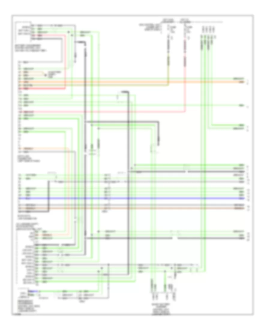 Electric, Computer Data Lines Wiring Diagram (1 of 2) for Smart Fortwo Electric Drive 2013