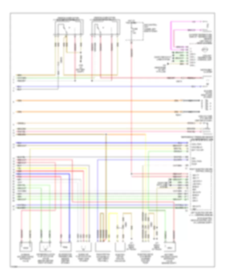 Electric, Automatic AC Wiring Diagram (2 of 2) for Smart Fortwo Passion 2013