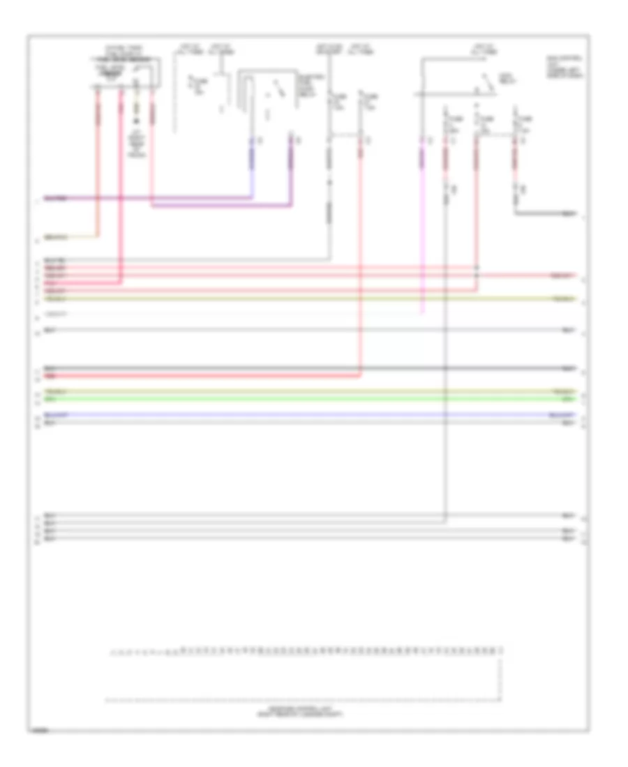 1.0L, Engine Performance Wiring Diagram (2 of 4) for Smart Fortwo Passion 2014
