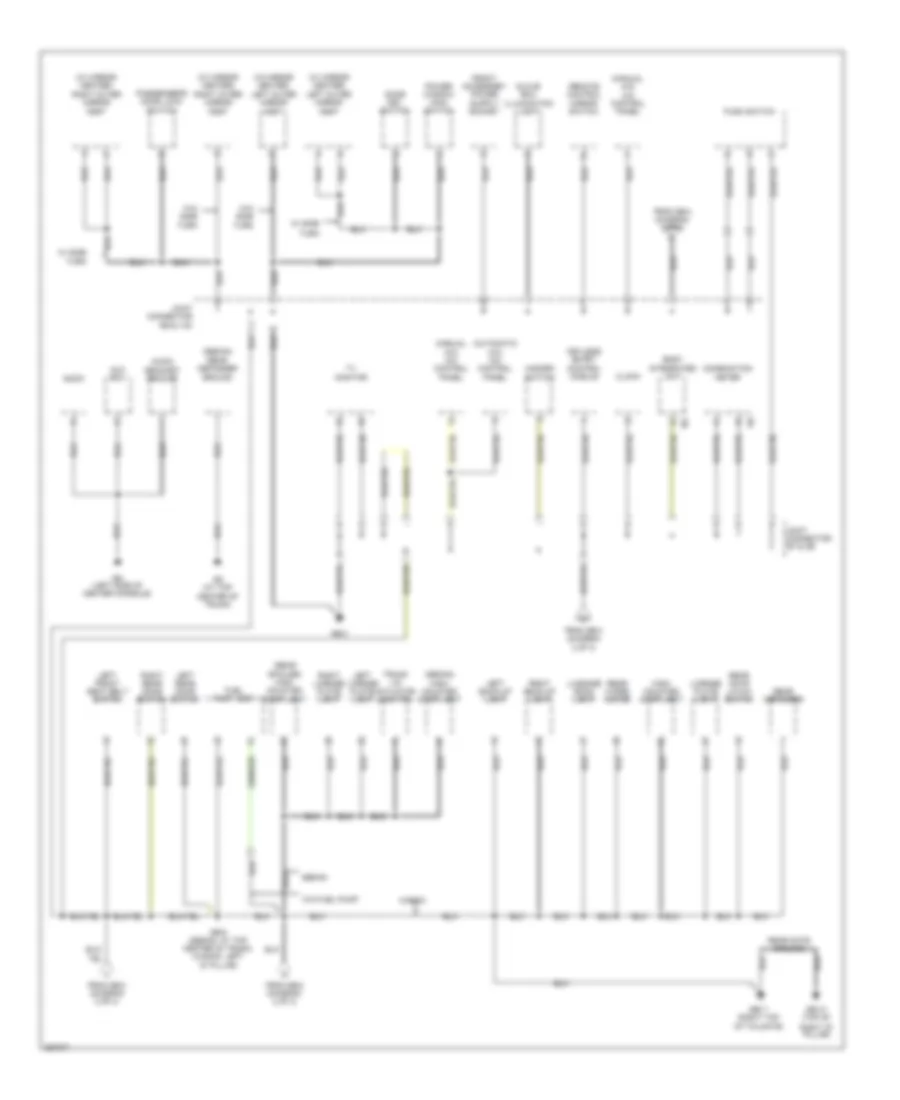 Электросхема подключение массы заземления (3 из 3) для Subaru Legacy i 2007