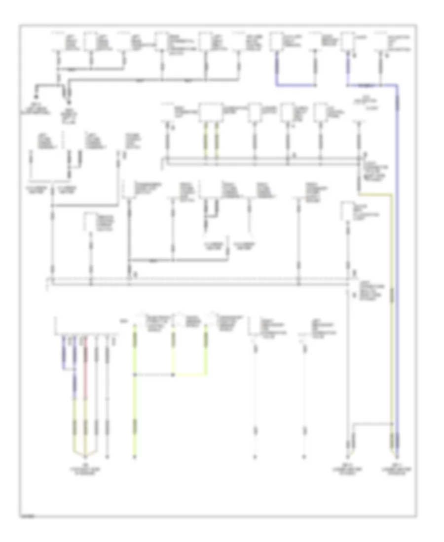 Электросхема подключение массы заземления, WRX STI (2 из 2) для Subaru Impreza Outback Sport 2010