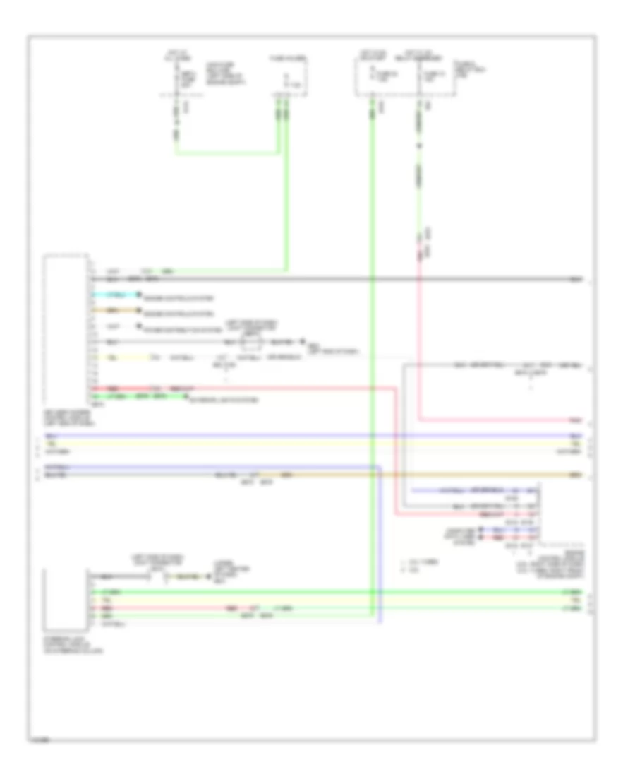 Электросхема центрального замка, С Система Доступа Без ключа (3 из 4) для Subaru Forester 2.5i 2014